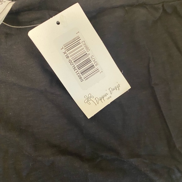 New NWT Dippin Daisy's Reviere Black Swim Mini Skirt Size Large Coverup - Picture 3 of 4